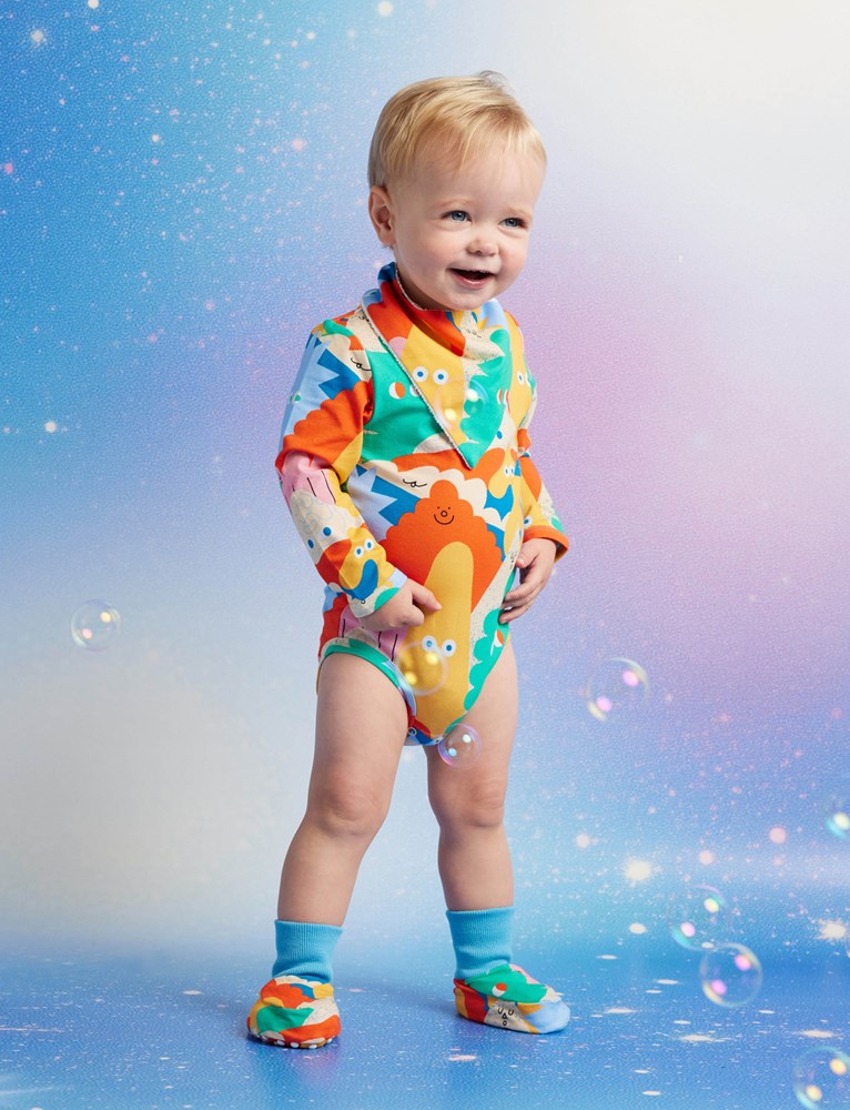 Long Sleeve Bodysuit / Mount Wiggly