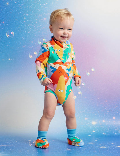 Long Sleeve Bodysuit / Mount Wiggly