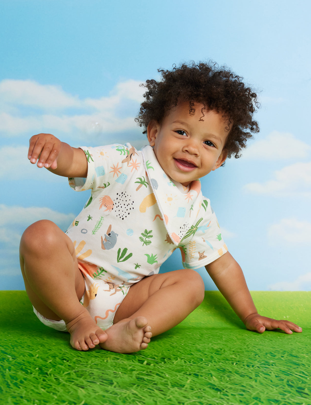 Outback Dreamers Short Sleeve Bodysuit