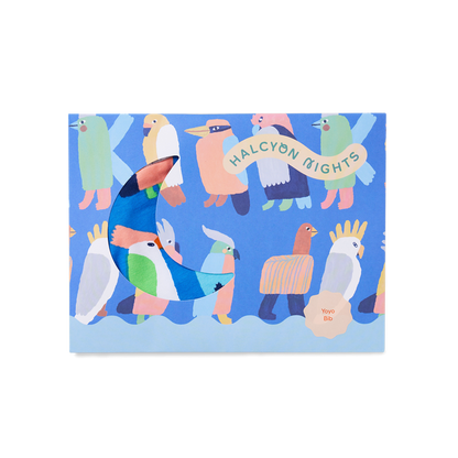 Flamin' Galah Blue Bib