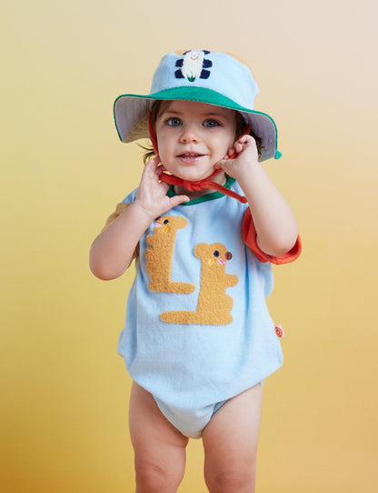Terry Bucket Hat / Zoo Crew Blue