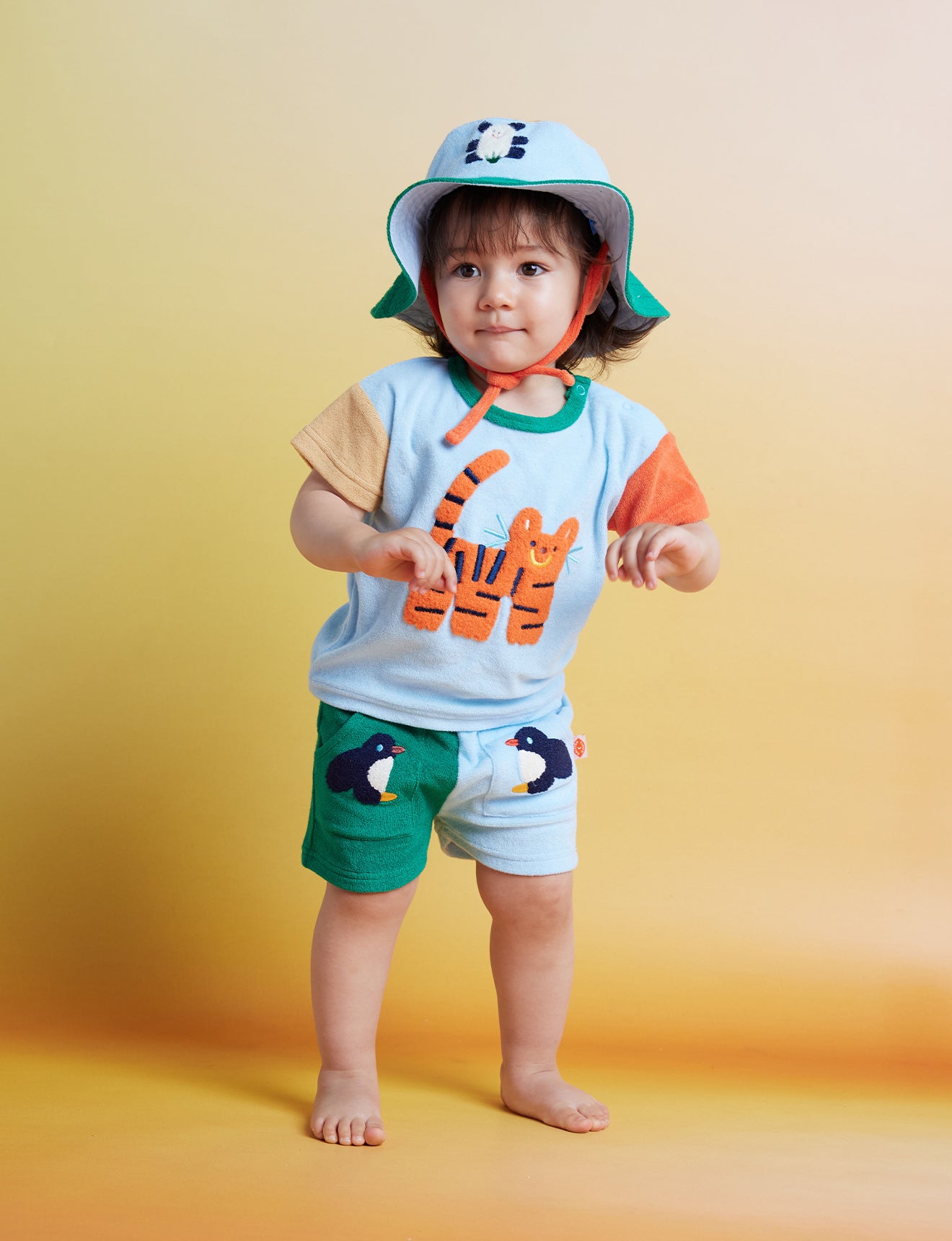 Terry Bucket Hat / Zoo Crew Blue