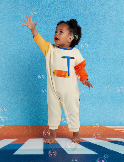 Fleece Jumpsuit / Beep Beep