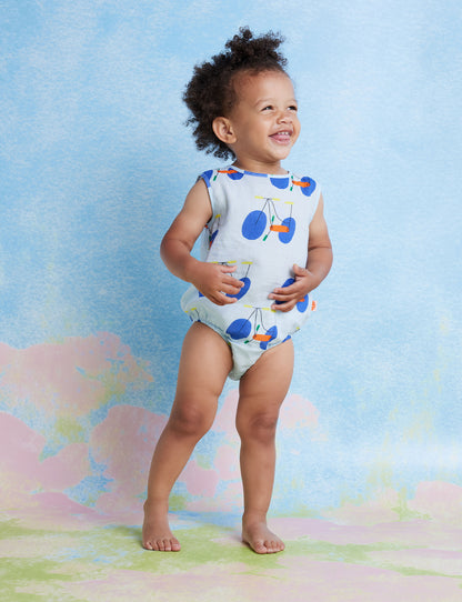 Woven Singletsuit / Pedal Pals