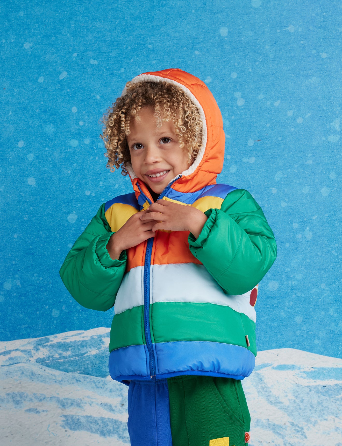Quilted Puffer Jacket / Beep Beep
