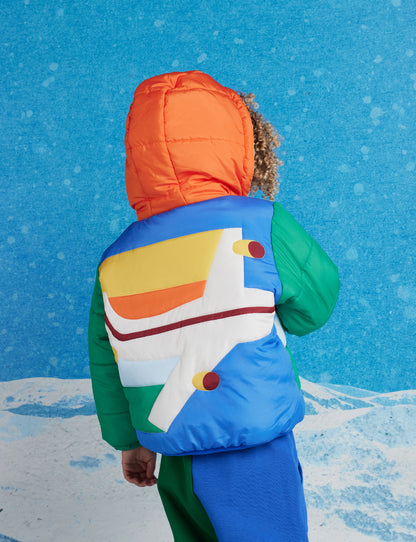 Quilted Puffer Jacket / Beep Beep