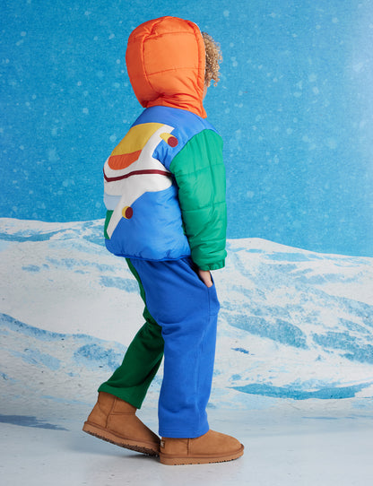 Quilted Puffer Jacket / Beep Beep