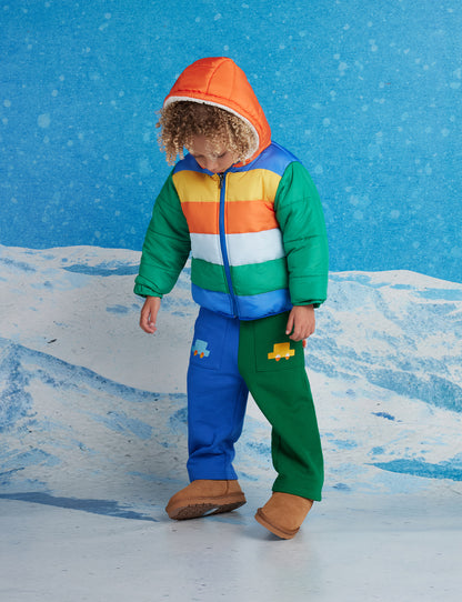 Quilted Puffer Jacket / Beep Beep