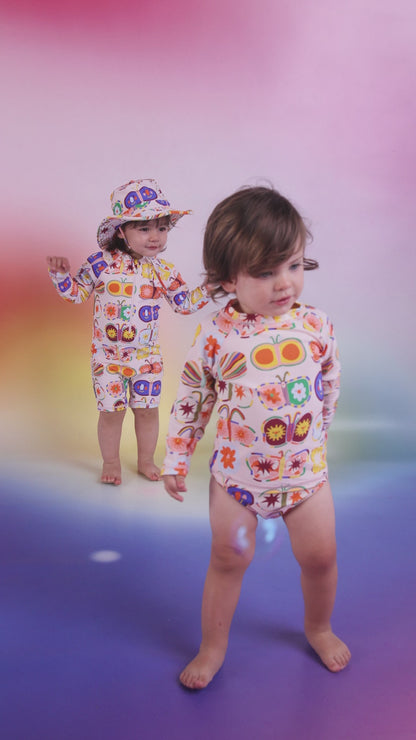 Swim Bucket Hat / Flutterby
