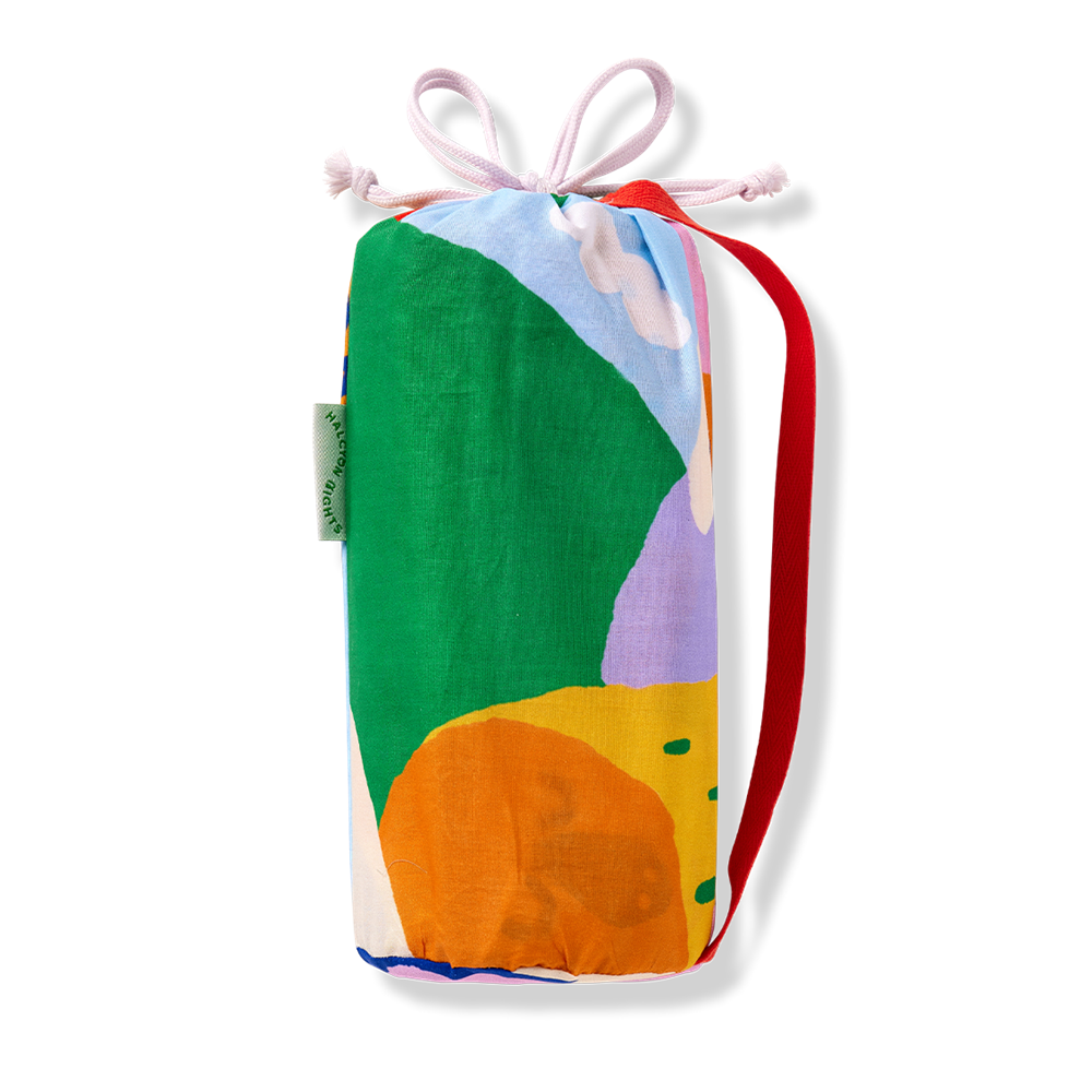 Rainbow Valley Fitted Bassinet Sheet