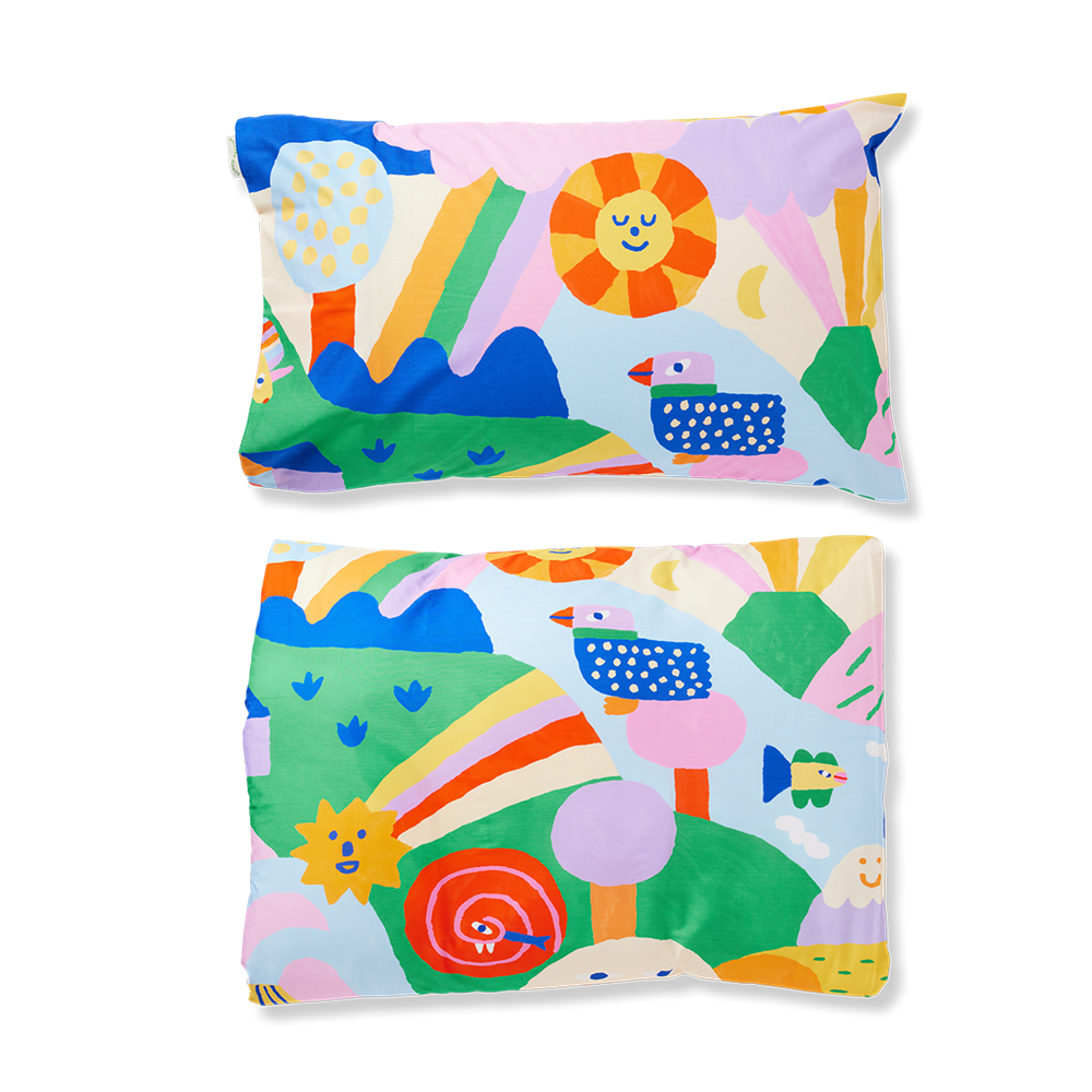 Rainbow Valley Duvet & Pillow Case Set