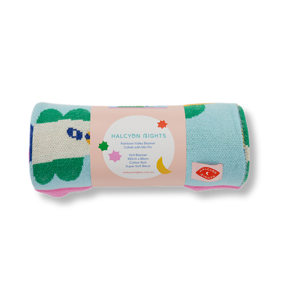 Rainbow Valley Baby Blanket