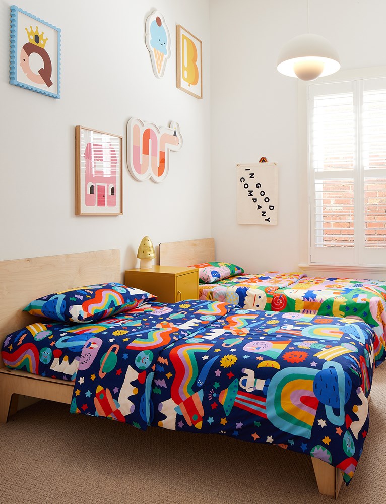 Rocket Ride Duvet & Pillow Case Set
