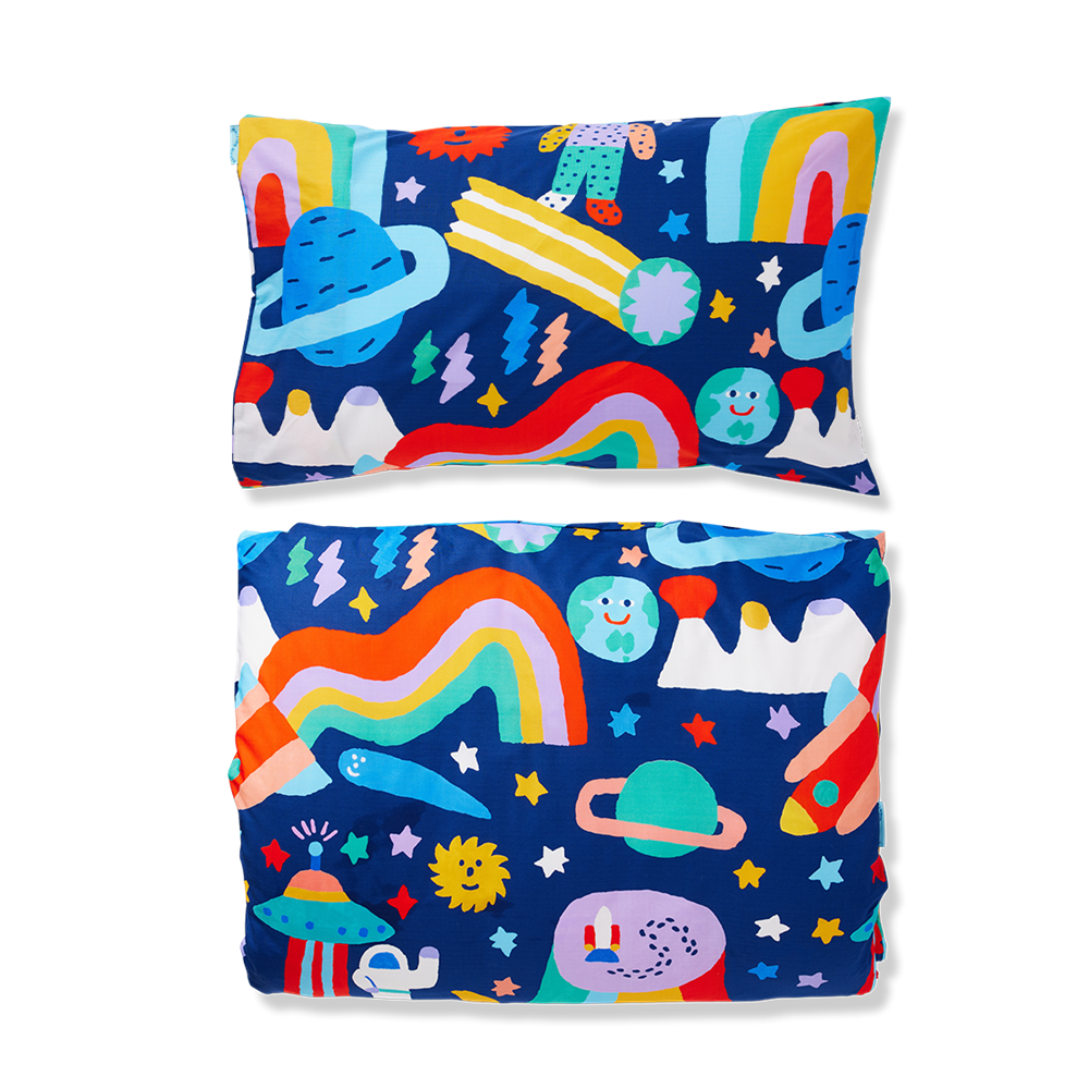 Rocket Ride Duvet & Pillow Case Set