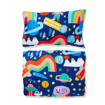 Rocket Ride Duvet & Pillow Case Set