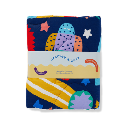 Rocket Ride Cot Quilt