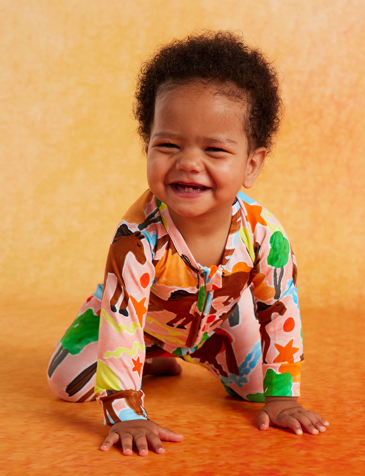 Giddy Up Long Sleeve Romper