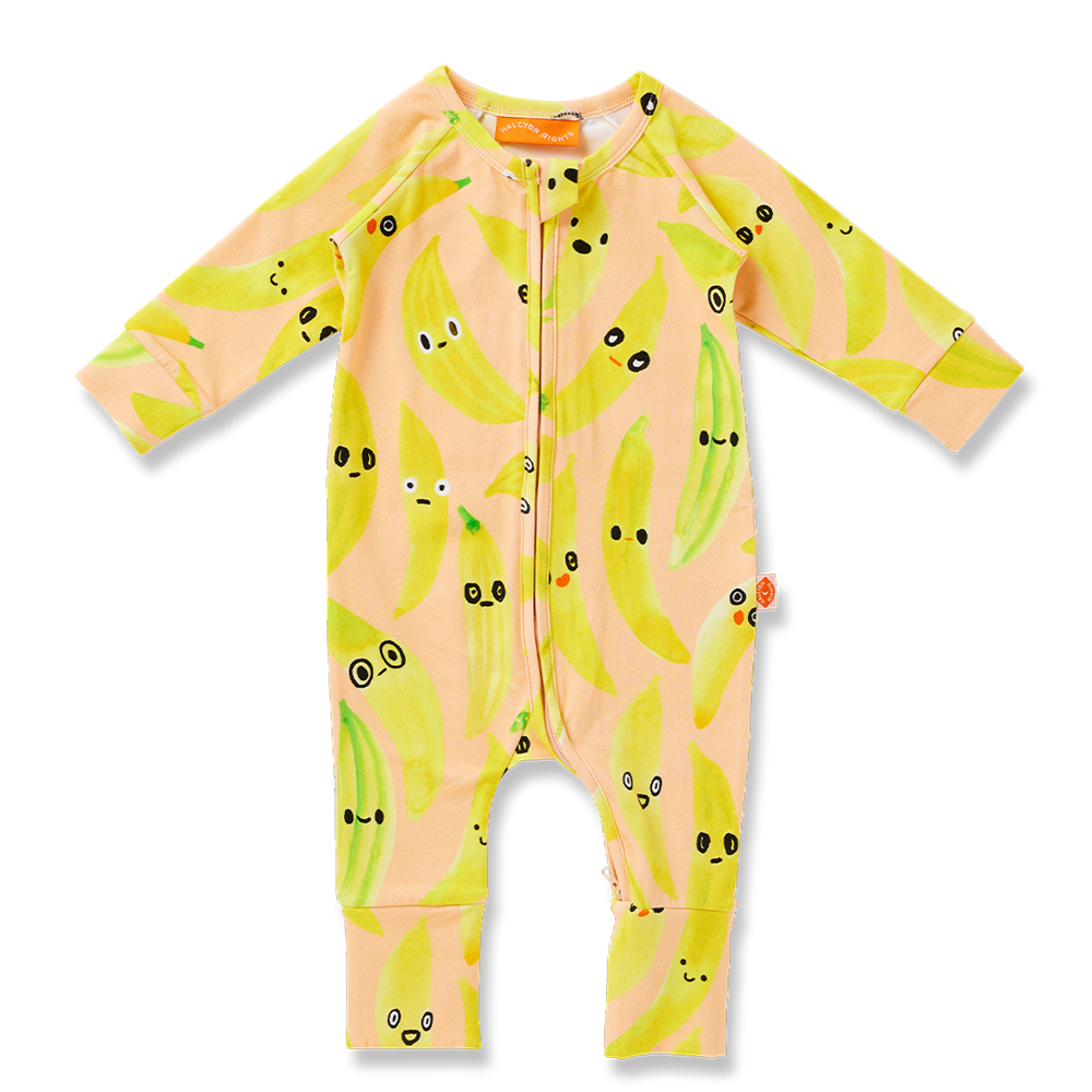 Peel Party Long Sleeve Romper