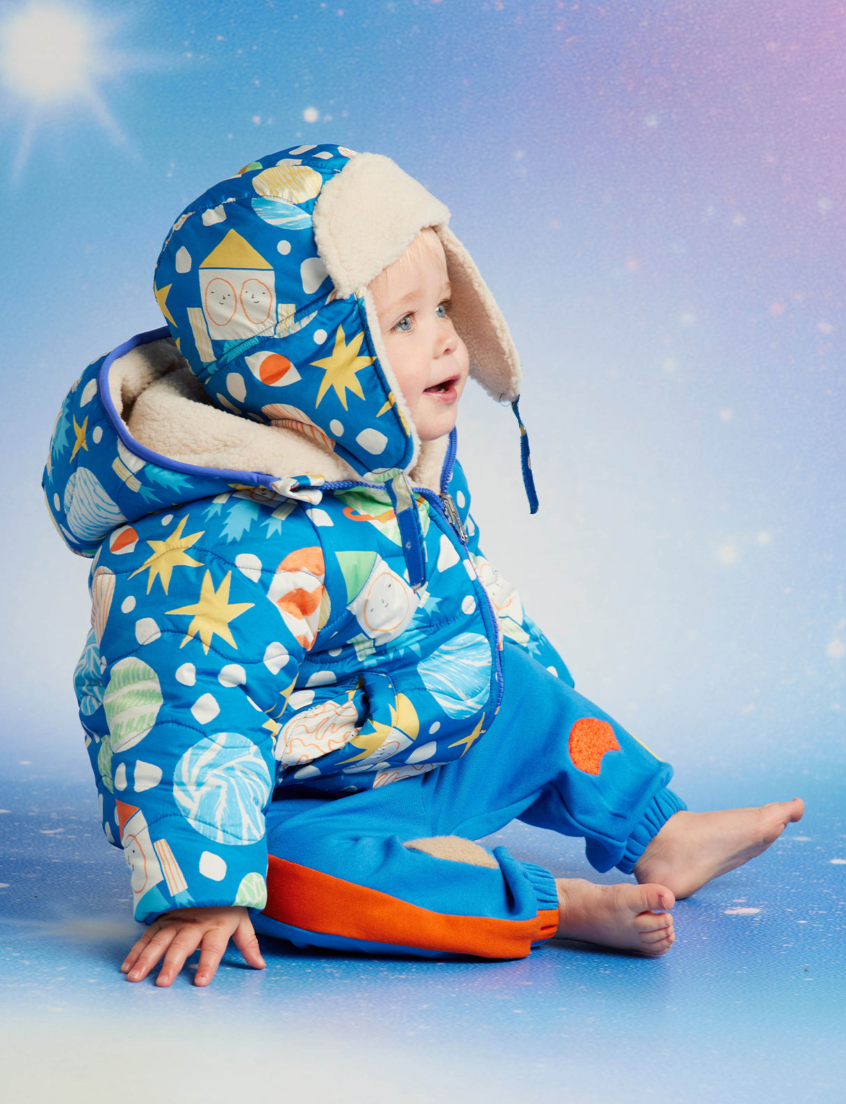 Reversible Puffer Jacket / See You In Space