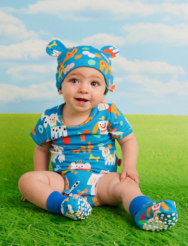 Puppy Park Short Sleeve Bodysuit