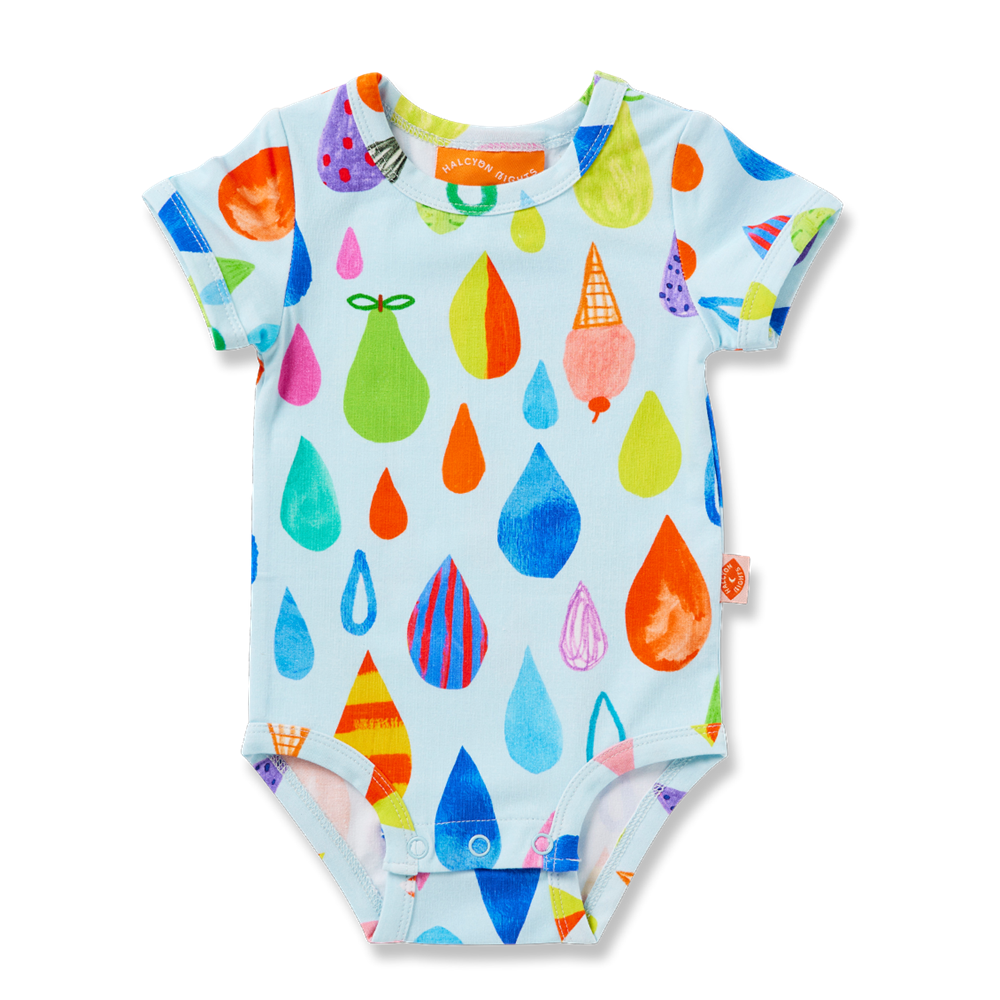Sun Shower Short Sleeve Bodysuit