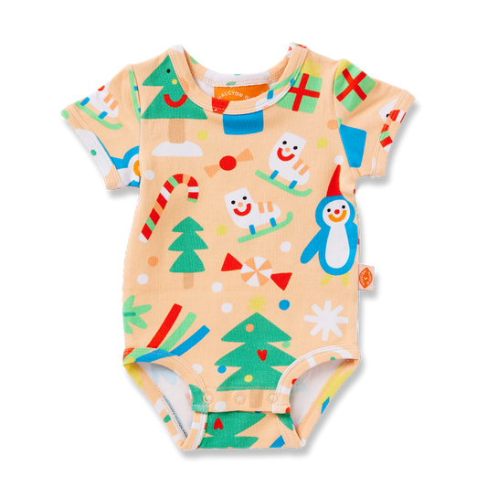 Twinkle Town Short Sleeve Bodysuit