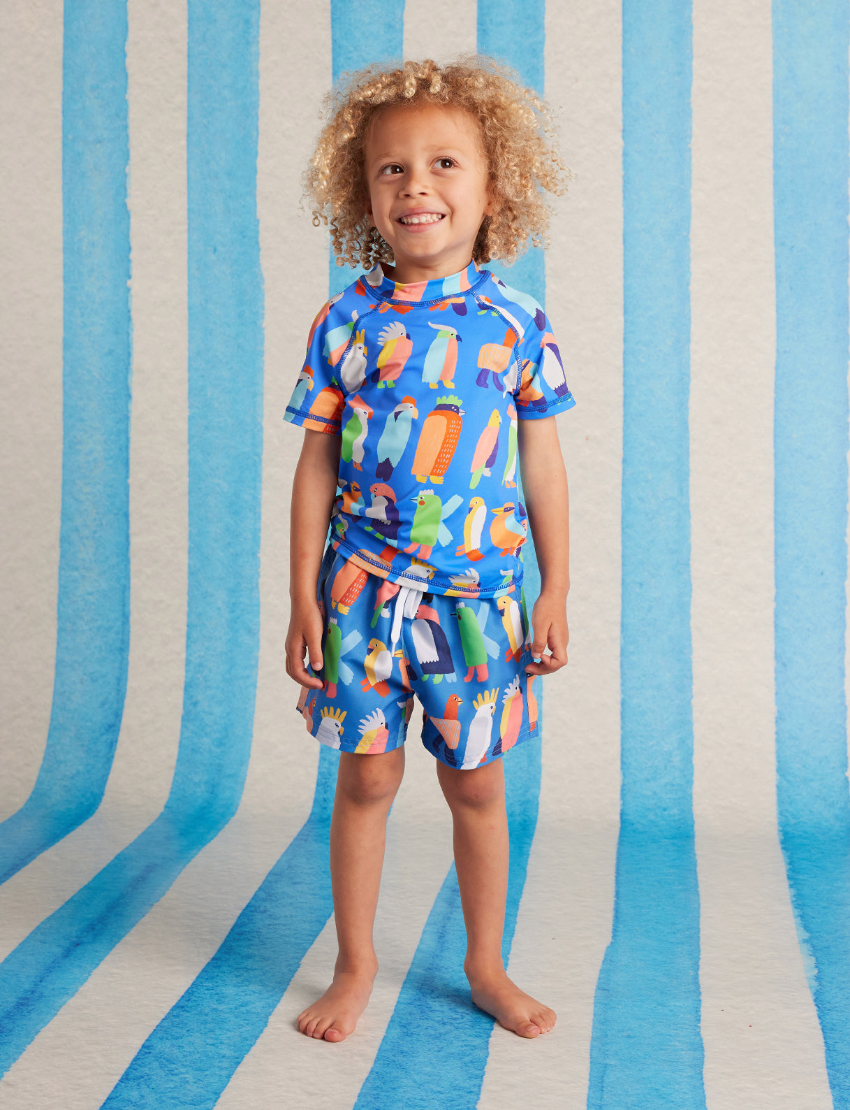 Kids Boardshorts Flamin' Galahs