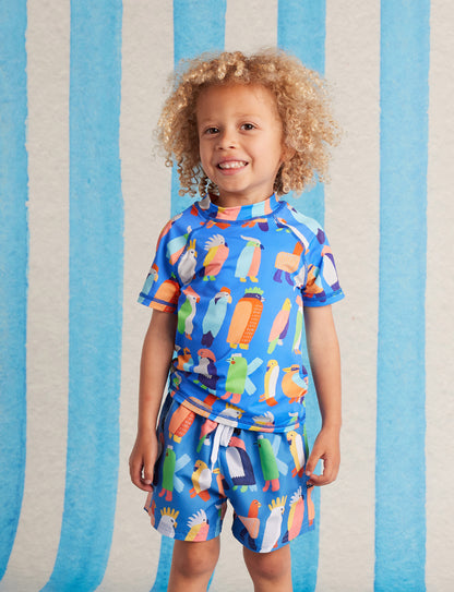 Short Sleeve Rash Vest Flamin' Galahs