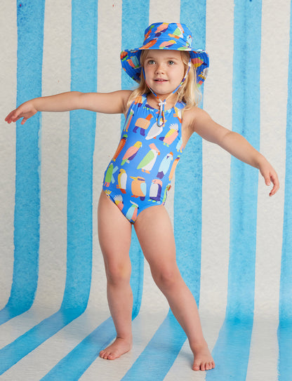 Elastic Strap Bather Flamin' Galahs