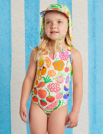 Elastic Strap Bather Eat The Rainbow