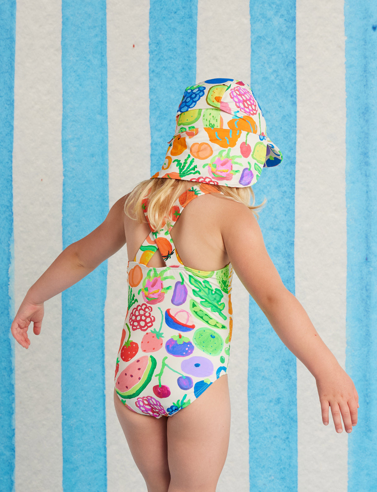Elastic Strap Bather Eat The Rainbow
