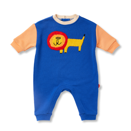 Winter Fun Jumpsuit Blue