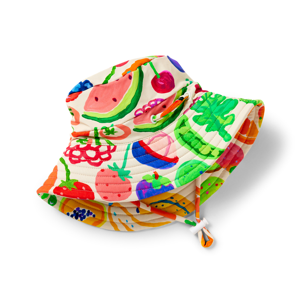 Swim Bucket Hat Eat The Rainbow