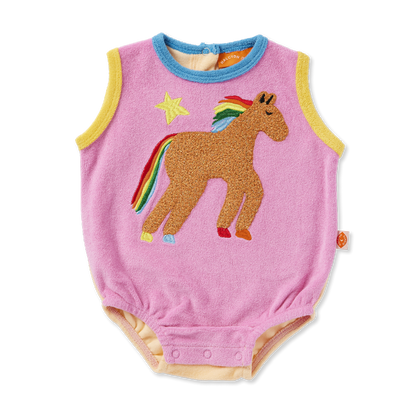 Giddy Up Terry Singlet Suit