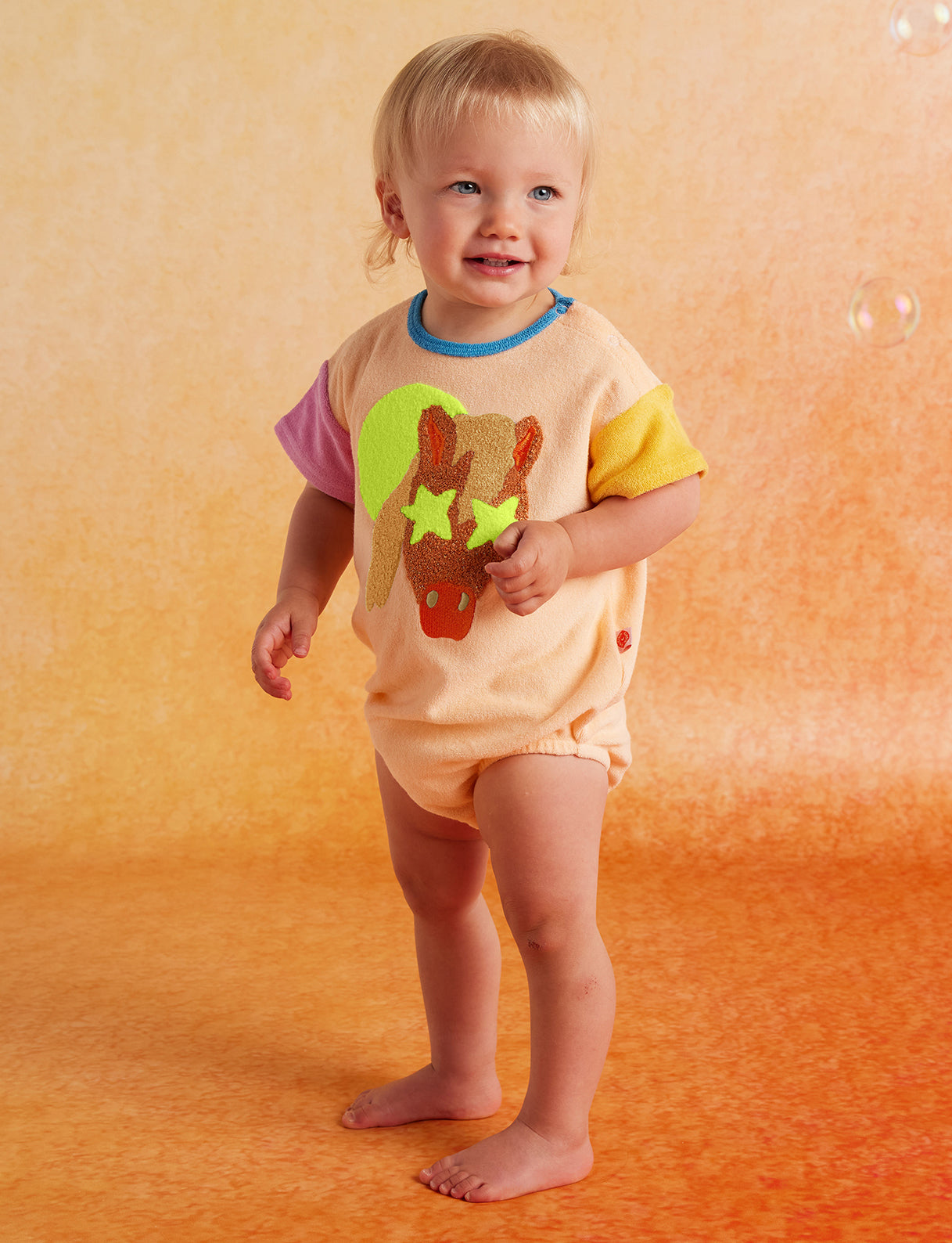 Giddy Up Terry Short Sleeve Bodysuit