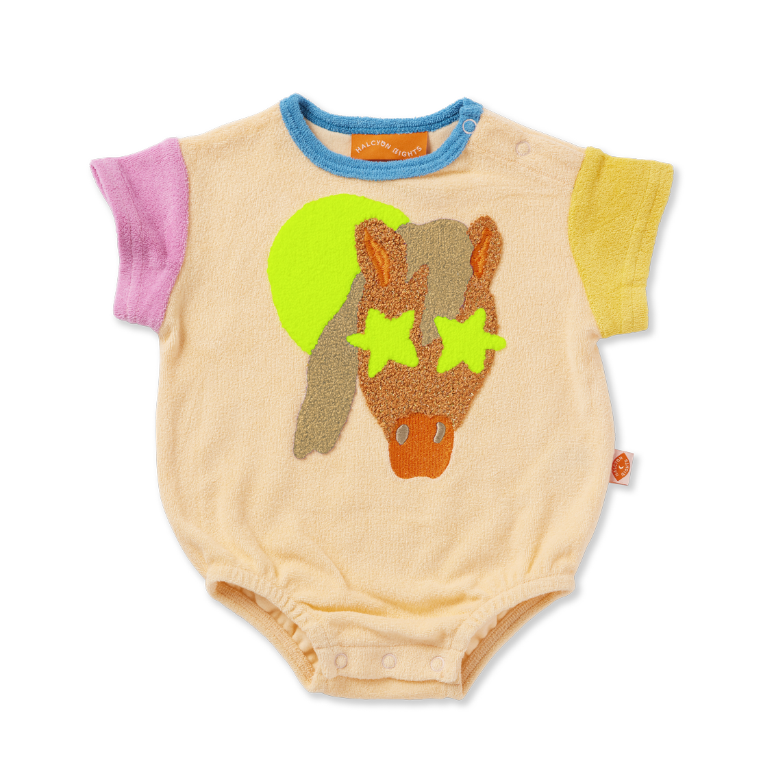Giddy Up Terry Short Sleeve Bodysuit