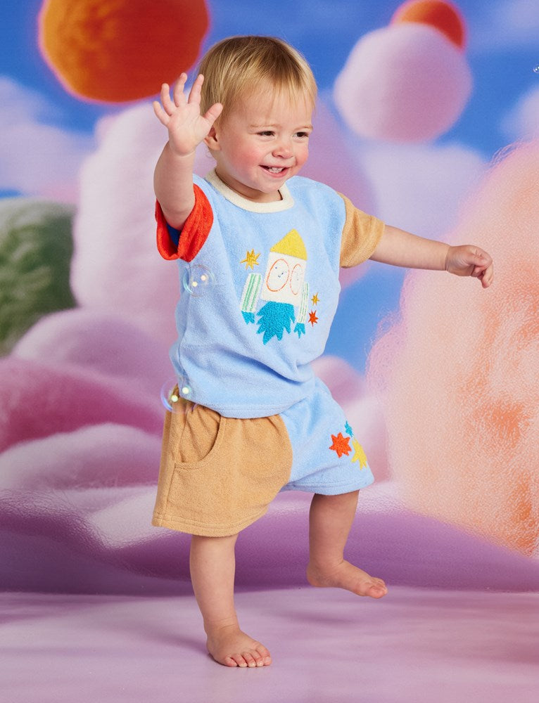 See You In Space Terry Shorts