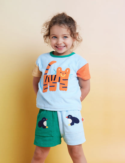 Terry T Shirt / Zoo Crew Blue