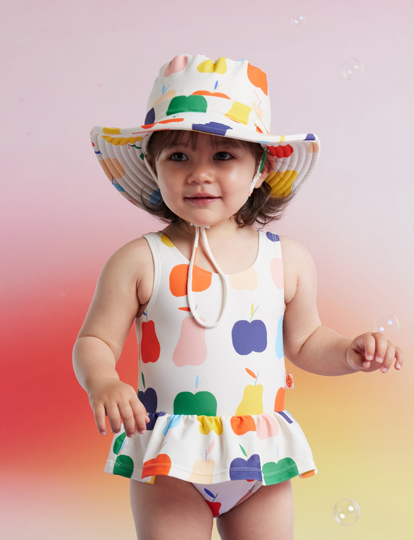 Swim Bucket Hat / Tiny Orchard