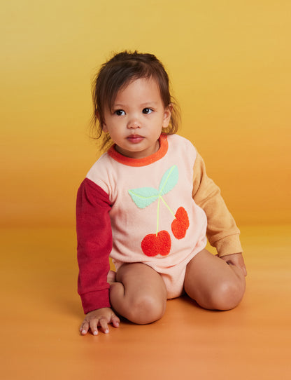 Terry Long Sleeve Bodysuit / Tiny Orchard