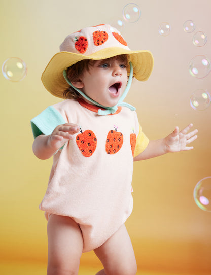 Terry Short Sleeve Bodysuit / Tiny Orchard