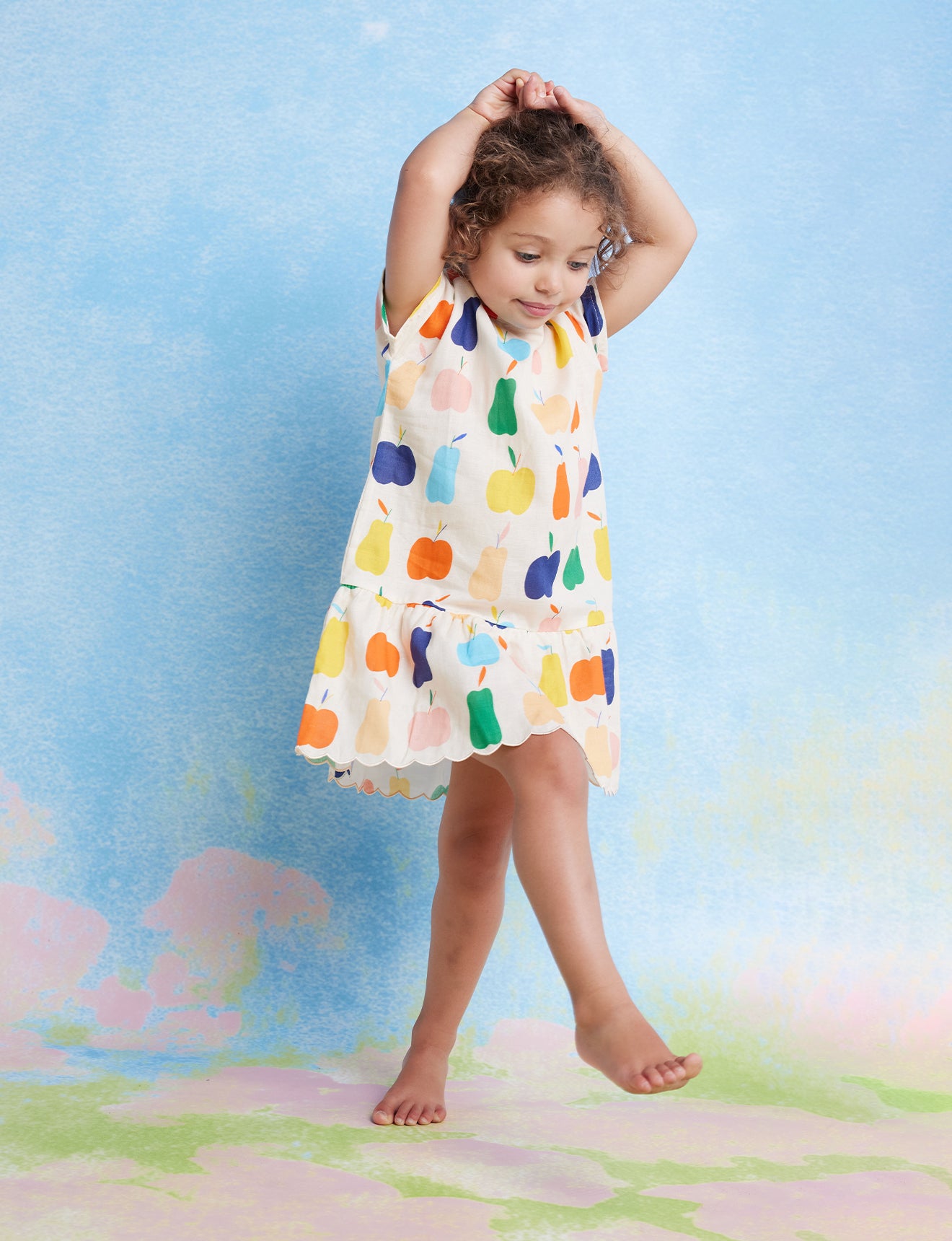 Woven Dress / Tiny Orchard