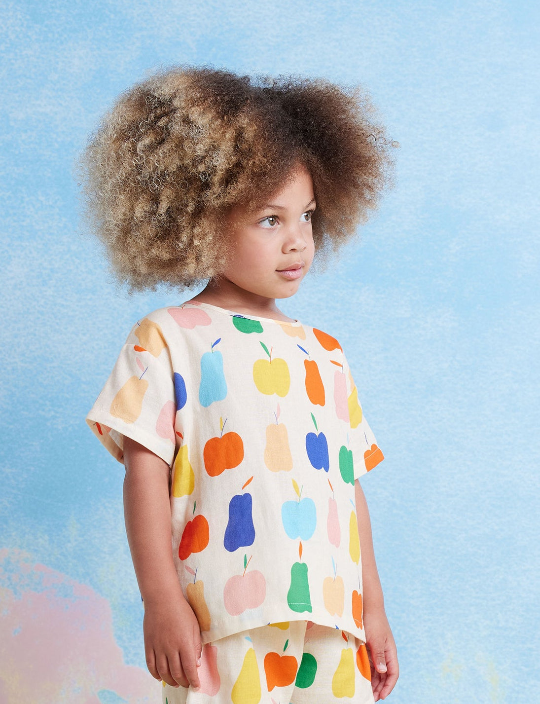 Woven T Shirt / Tiny Orchard