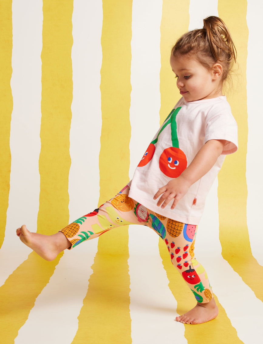 Yellow infant leggings 2025