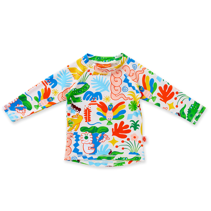 Long Sleeve Rash Vest / Tropicool