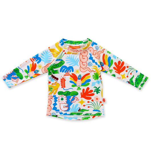 Long Sleeve Rash Vest / Tropicool