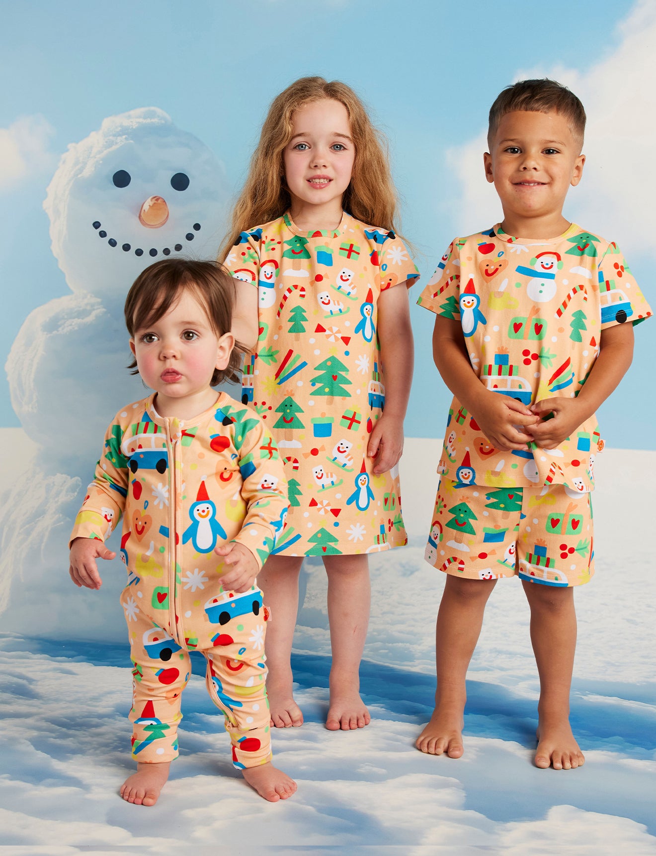 Twinkle Town Long Sleeve Romper