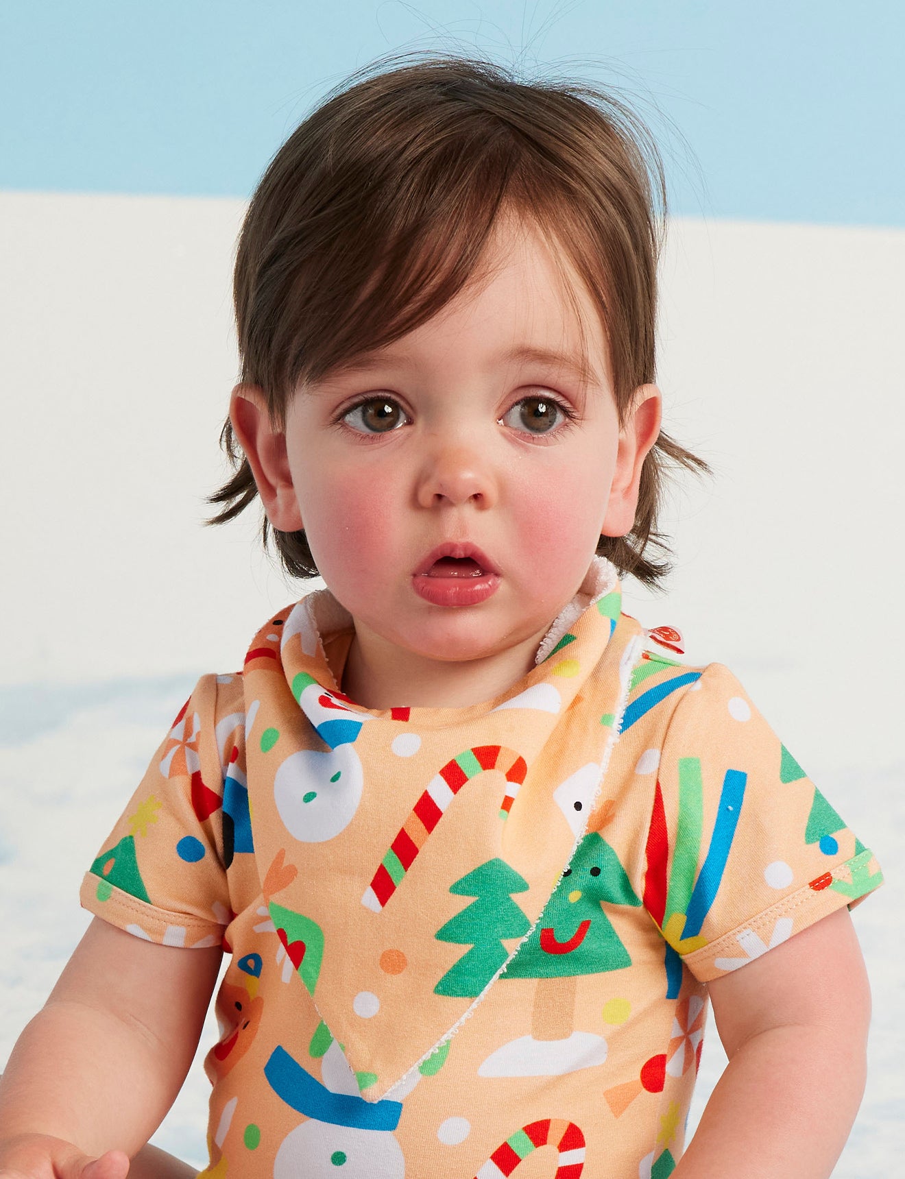 Twinkle Town Baby Bib