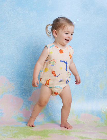 Woven Singletsuit / Wiggle Wonders