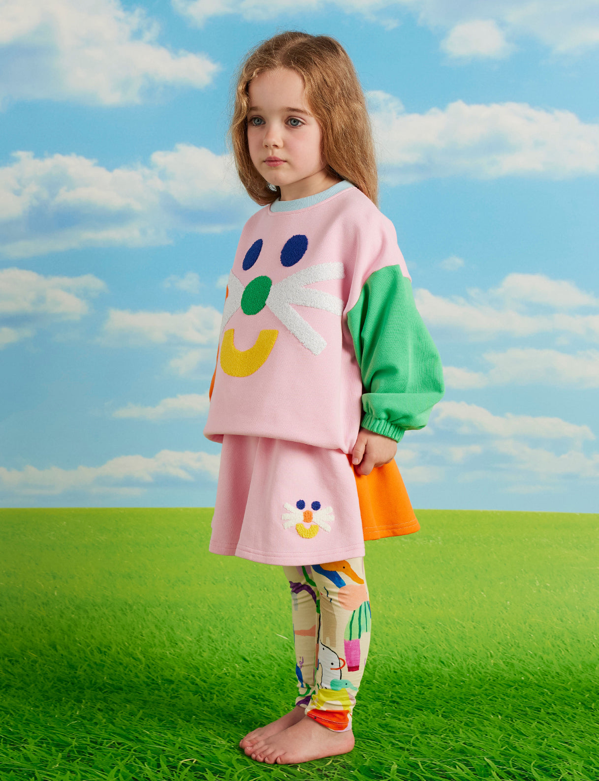 Pink Fleece Skirt - Preorder